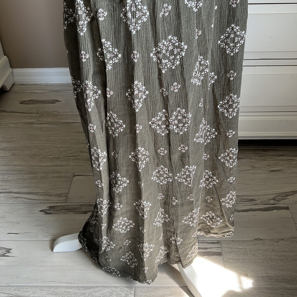 • SO green floral maxi, L • - Picture 4 of 16